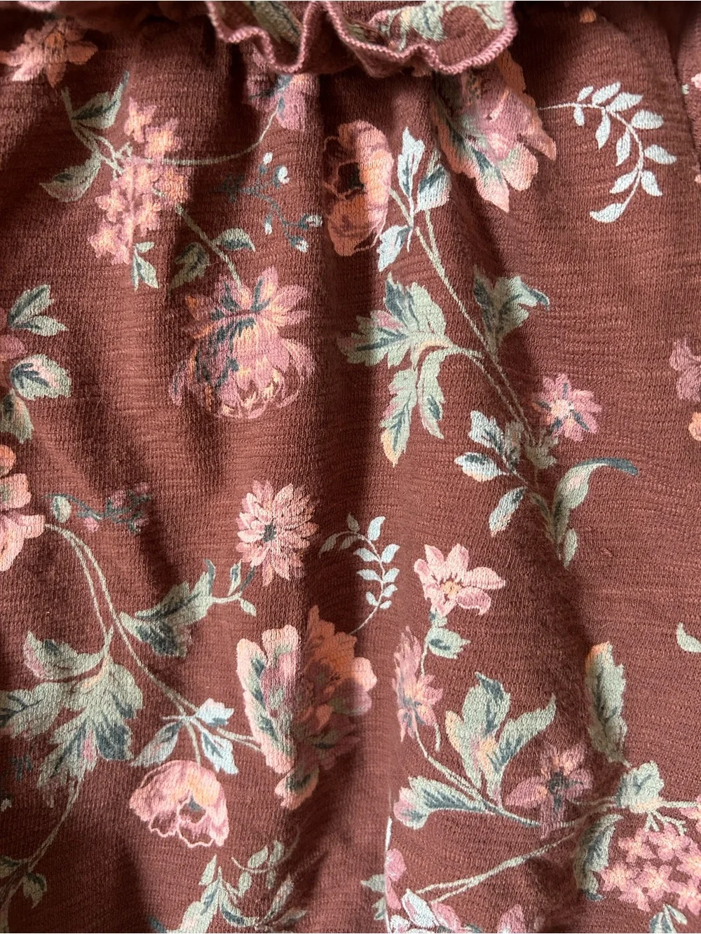 Modern Moments soft floral bubble romper - 12-18 months